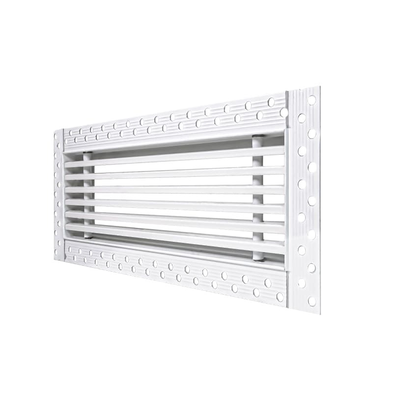 Дизайнерская съемная решетка для скрытого монтажа Brofer FUTURE-15 200x100 белая