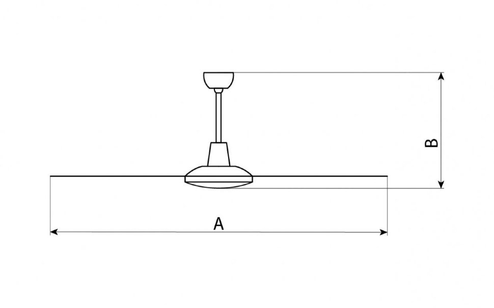 Вентилятор потолочный Vortice Nordik Heavy Duty 160 Италия